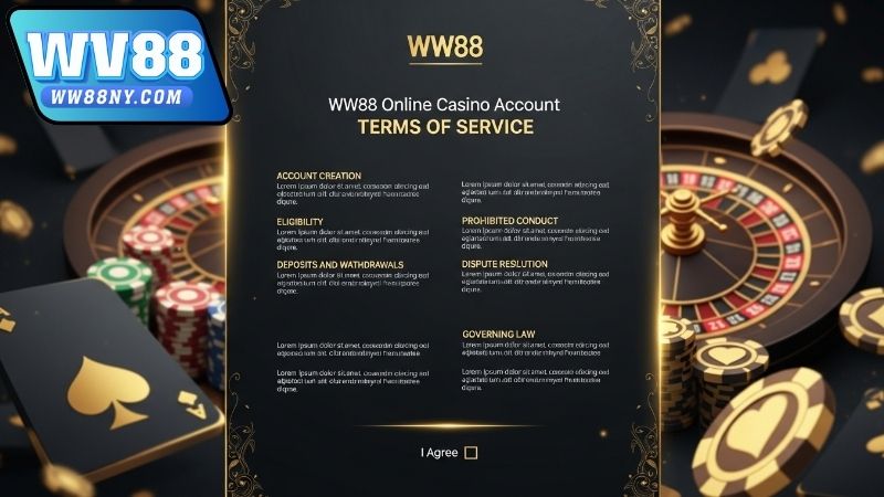 Điều khoản sử dụng - Sự minh bạch trong trải nghiệm tại WW88 5 Nội dung chính trong điều khoản sử dụng WW88
