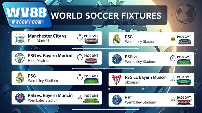 Cách theo dõi lịch thi đấu bóng đá thế giới hôm nay