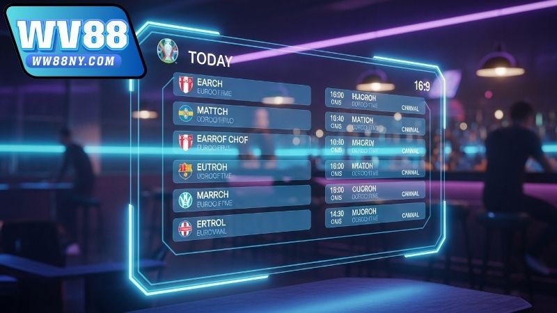 Lịch thi đấu Euro hôm nay – Cập nhật nhanh từng trận 7 Cách theo dõi lịch thi đấu Euro hôm nay