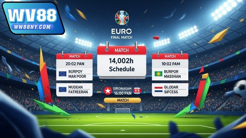 Lịch thi đấu trận chung kết Euro – Thông tin đầy đủ nhất 5 Khi nào diễn ra lịch thi đấu trận chung kết Euro?