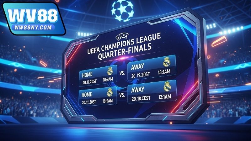 Lịch thi đấu tứ kết C1 – Cập nhật nóng nhất mùa giải 2025 6 Điểm nhấn từ lịch thi đấu tứ kết C1