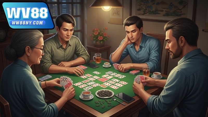 Cách tham gia live game bài Phỏm trực tuyến