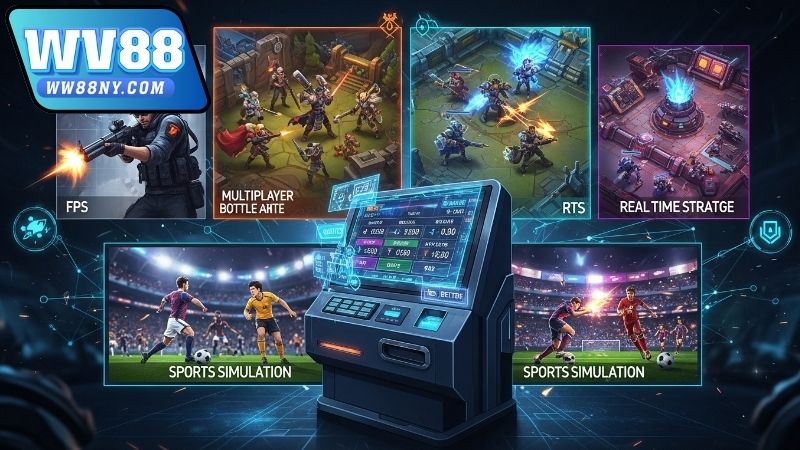 Kinh nghiệm cược các thể loại game phổ biến trong cá cược Esports