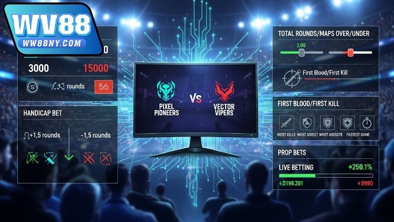 Cách đọc kèo Esports tại WW88
