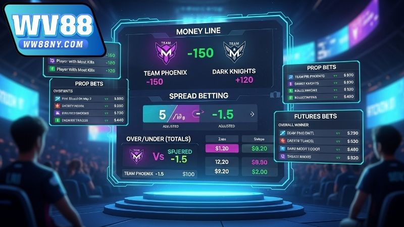 Mẹo chọn loại kèo Esports phù hợp