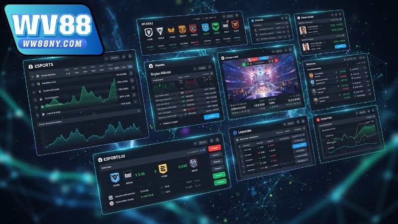 Các tựa game tại trang cá cược Esports cập nhật theo thời gian thực