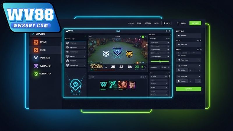 Lợi ích khi tham gia trang cá cược esports không quảng cáo WW88